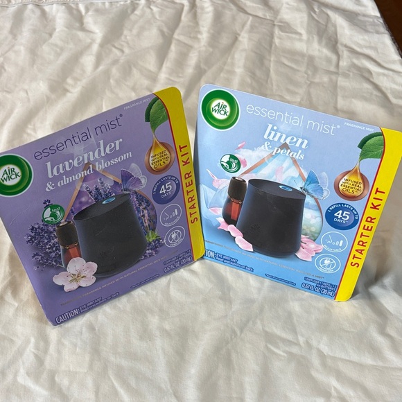 Other - 2 Air Wick Essential Mist Starter Kit Sets. NIB